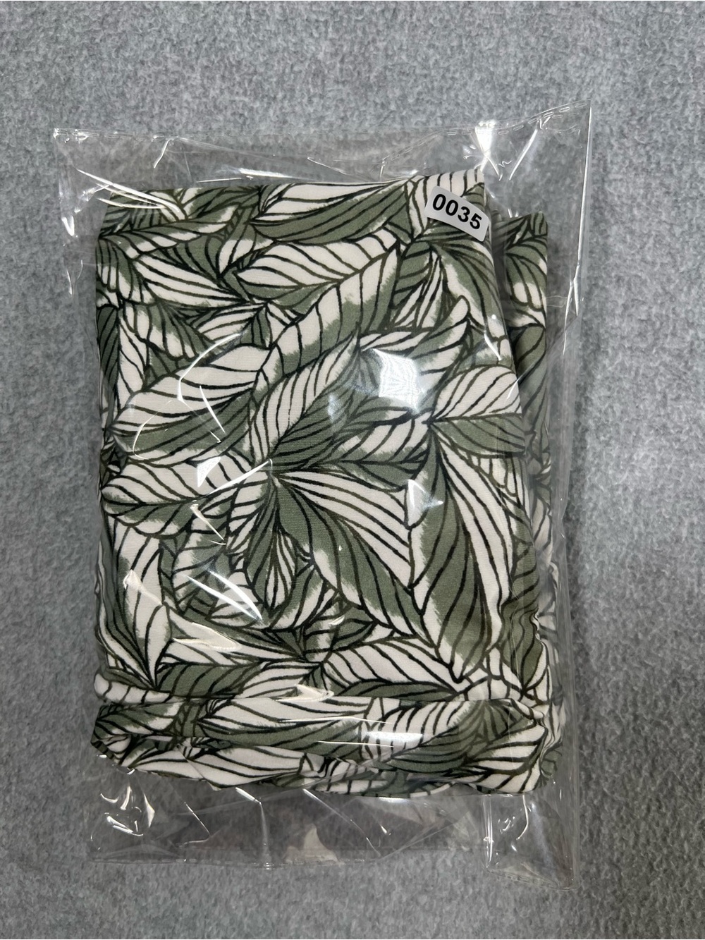 Eddie Bauer Harmony Active Dress Moisture Wick Built-In Bra Green Palm Print XS - Picture 10 of 11